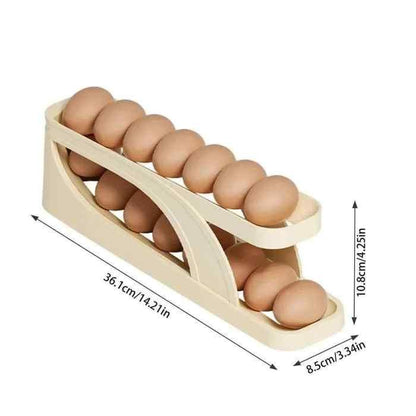 Solex Automatically Rolling Egg Holder Container Display Rack