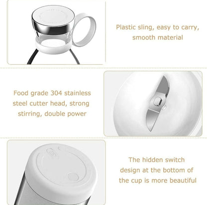 PLASTIC ELECTRIC MINI PORTABLE BLENDER