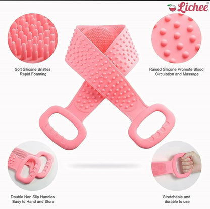 SILICON BATH SCRUBBER BELT