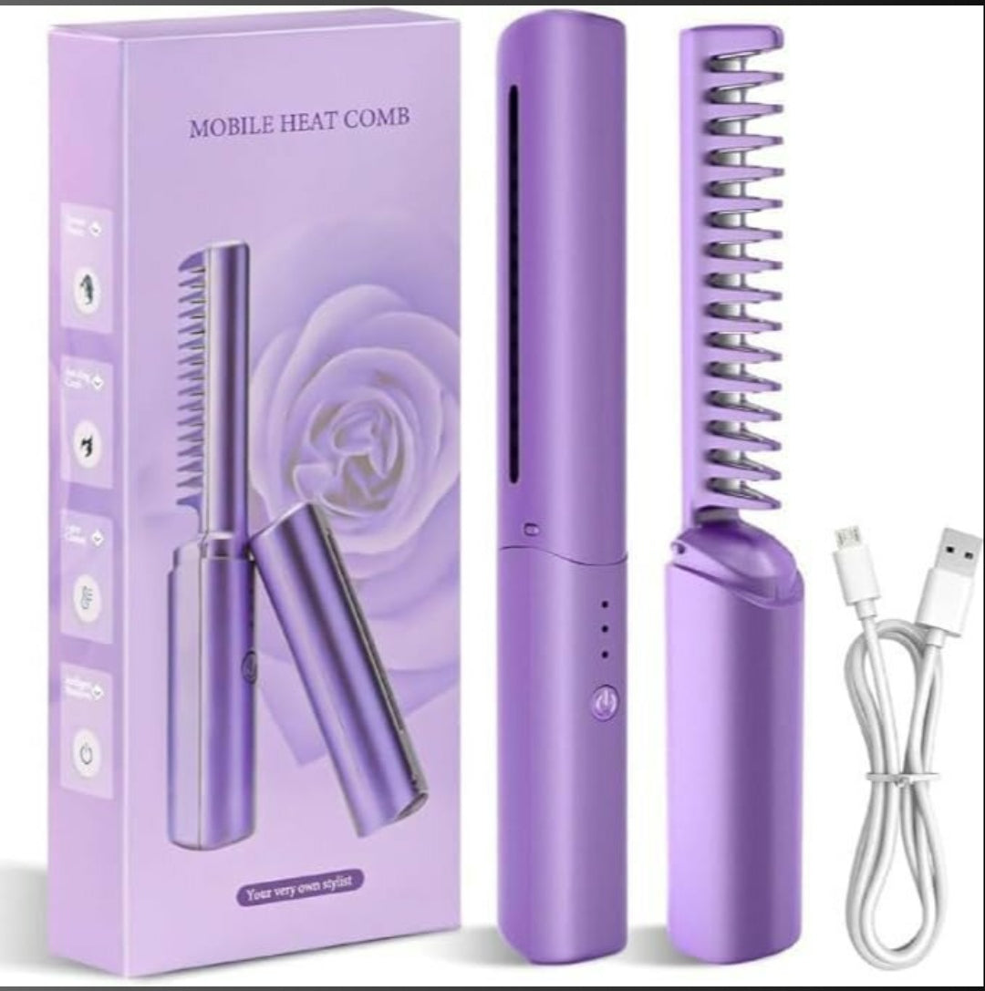 REACHARGEBLE MINI HAIR STRAIGHTENER COMP