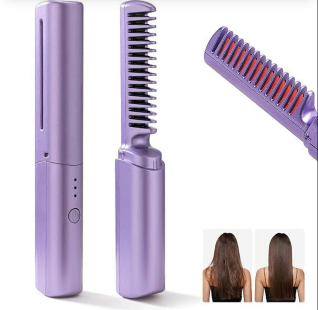 REACHARGEBLE MINI HAIR STRAIGHTENER COMP